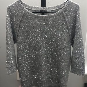 Ann Taylor Sequin Sweater